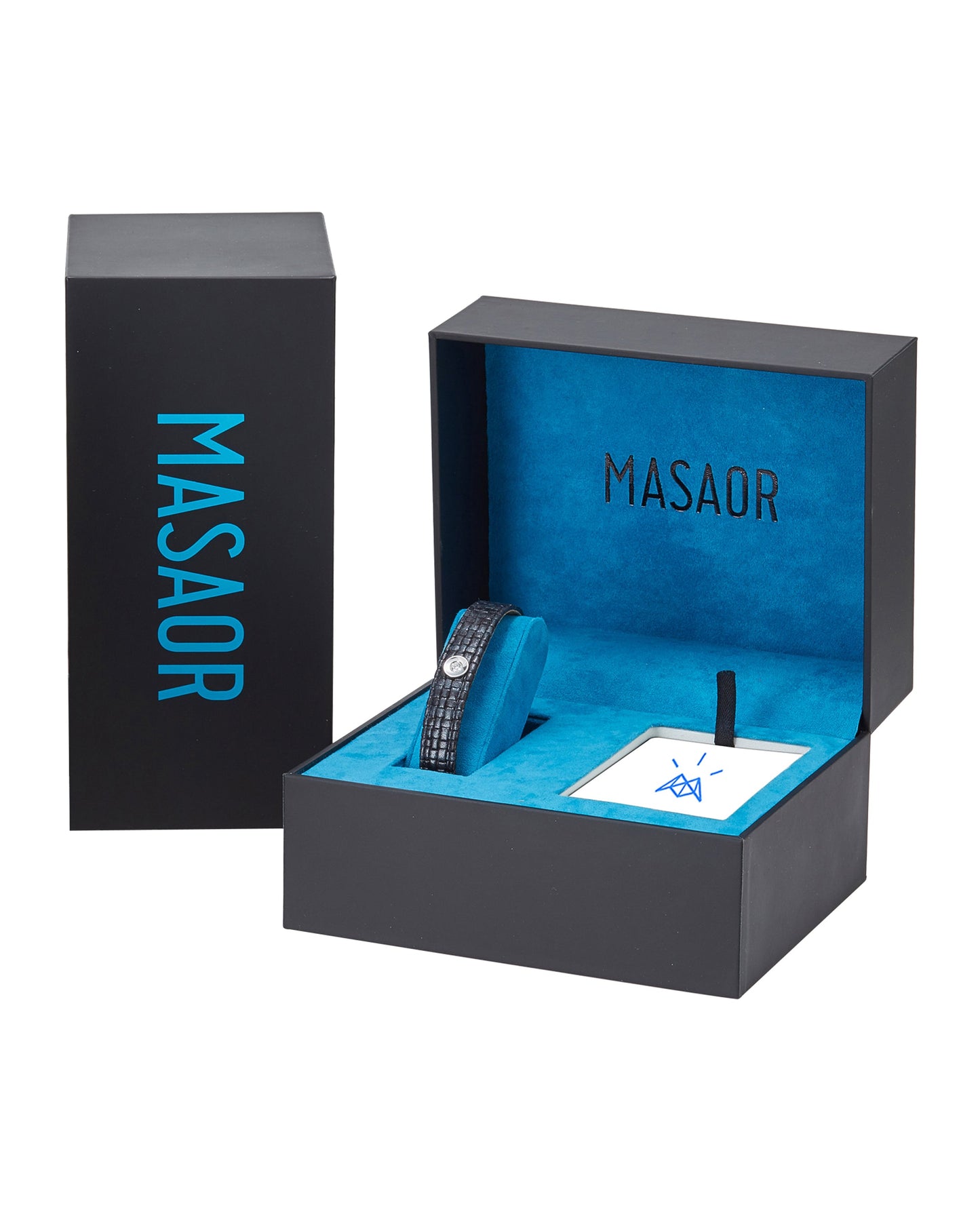 Blue net Masaor Diamond Bracelet 25 points