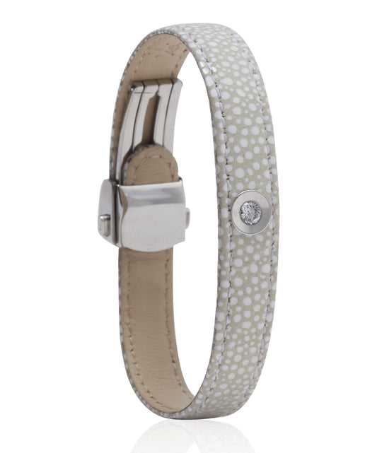 White dots Masaor Diamond Bracelet 25 points