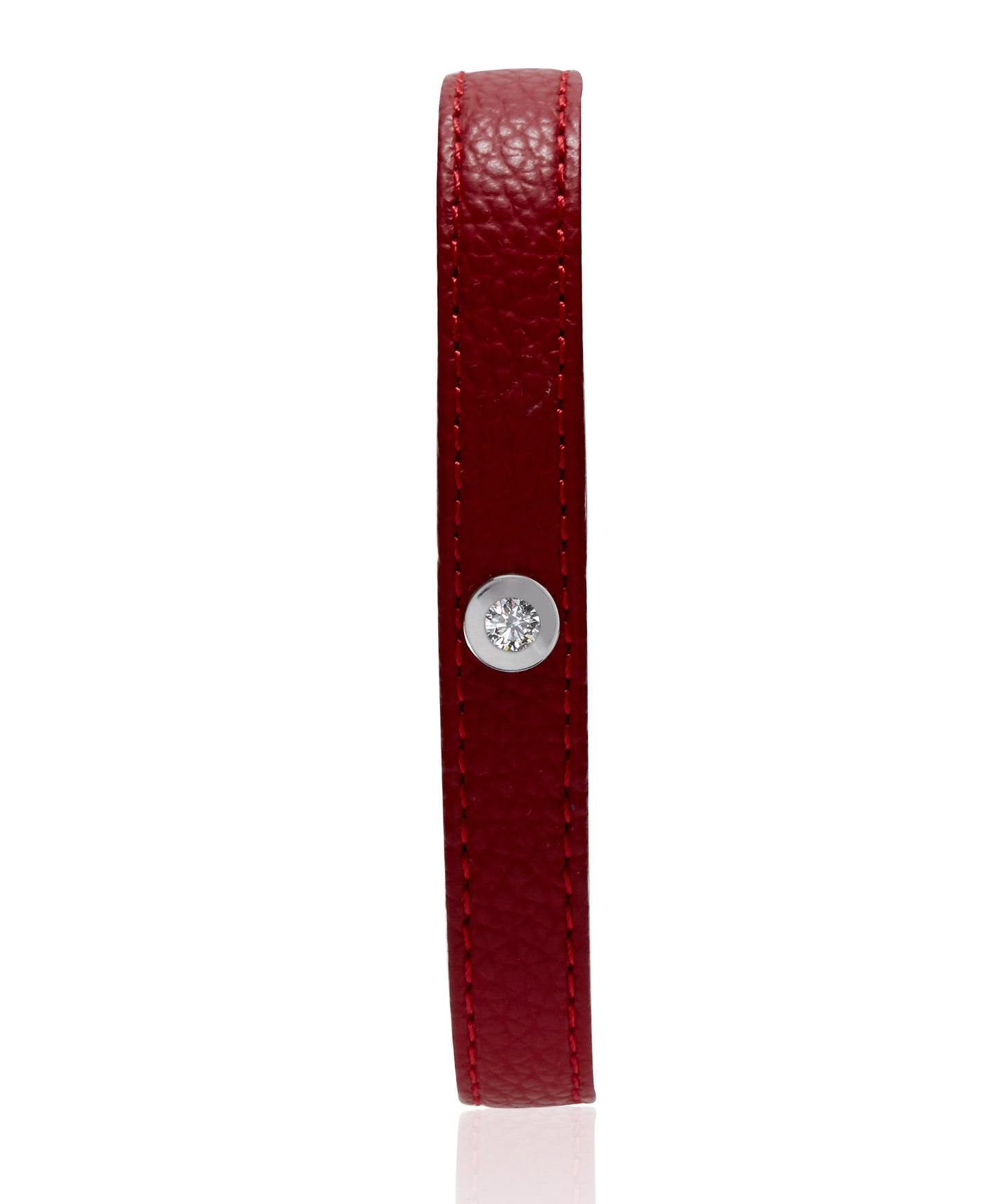 Dark Bordo Red Masaor Diamond Bracelet 25 points